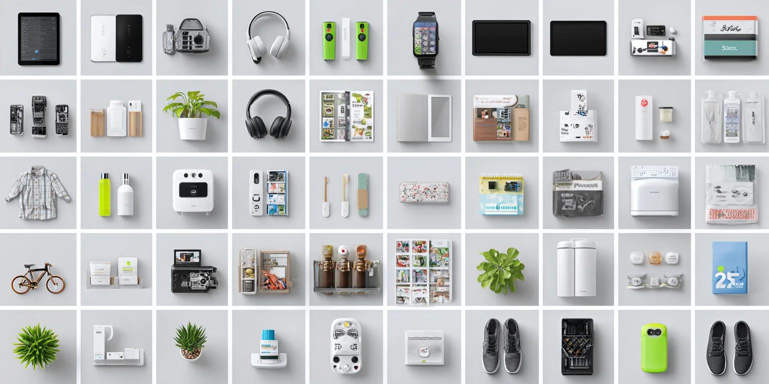 Product categories available at bin stores